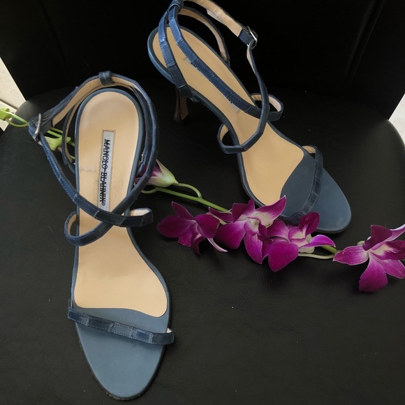 Manolo Blahnik Shoes - SOLD  New Manolo Blahnik strappy sandals